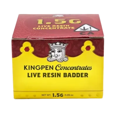 24K Live Resin Badder 1G