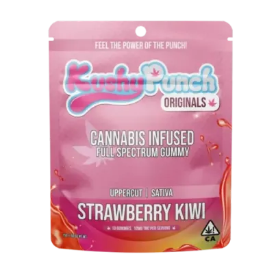 Strawberry Kiwi Uppercut Gummy 10 Pack 100MG
