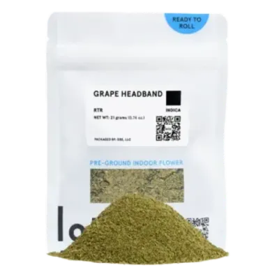 Grape Headband Ready to Roll 21G