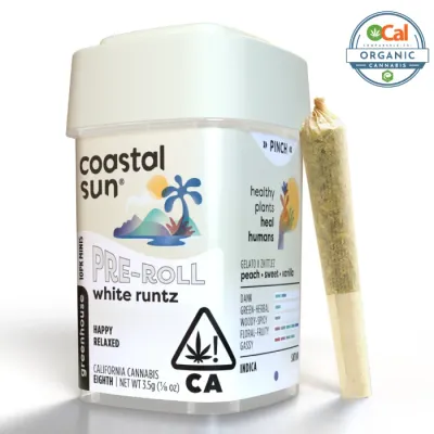 PREROLL 10PK [3.5G] WHITE RUNTZ - 3.5 G - 10 PACK
