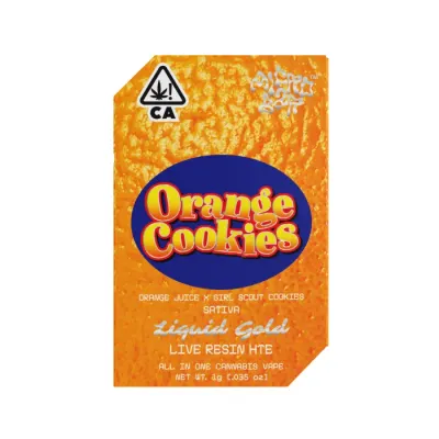 LIVE RESIN READY TO USE VAPORIZER [1G] ORANGE COOKIES - 1 G