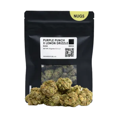 BLACK BAG FLOWER [14G] PURPLE PUNCH X LEMON DRIZZLE - 14 G