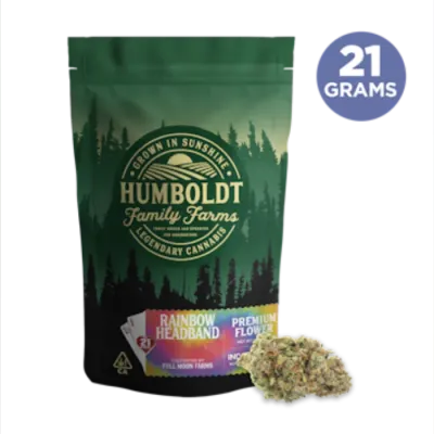 FLOWER [21G] RAINBOW HEADBAND - 21 G