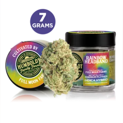 FLOWER [7G] RAINBOW HEADBAND - 7 G