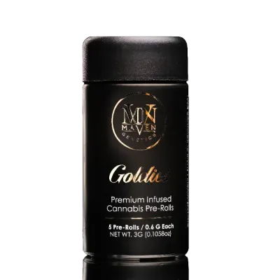 GOLDIES INFUSED PREROLL 5PK [3G] BLUE LOTUS - 3 G - 5 PACK