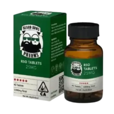 THC RSO Tablets 40 Pack 1000MG