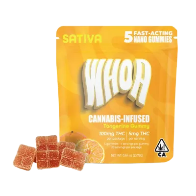 TANGERINE GUMMY 5 PACK 100MG