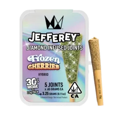 Frozen Cherries Jefferey Infused Pre-roll 5 Pack 3.25G
