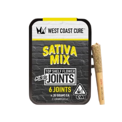 West Coast Cure — SATIVA MIX PRE-ROLL 6 PACK 2.1G