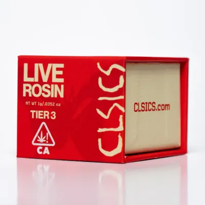 LIVE ROSIN TIER 3 [1G] BUTTER CAKE - 1 G