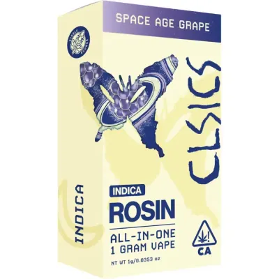 LIVE ROSIN READY TO USE VAPORIZER [1G] SPACE AGE GRAPE - 1 G