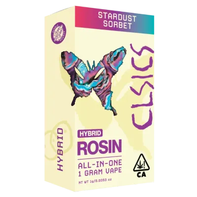 LIVE ROSIN READY TO USE VAPORIZER [1G] STARDUST SORBET - 1 G