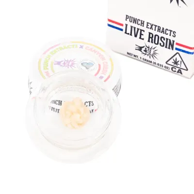 LIVE ROSIN BADDER TIER 4 [1G] PEACH MARRAKESH - 1 G