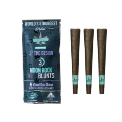 GORILLA GOO INFUSED MINI BLUNTS 3 PACK 2.1G