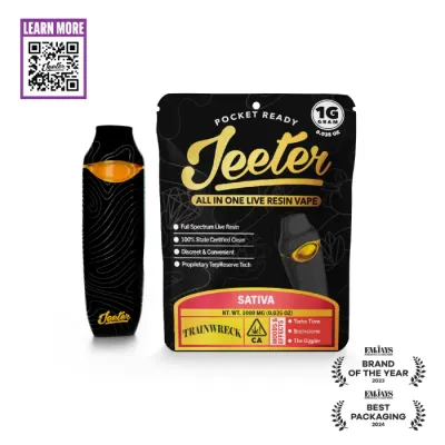 LIVE RESIN READY TO USE VAPORIZER [1G] TRAINWRECK - 1 G