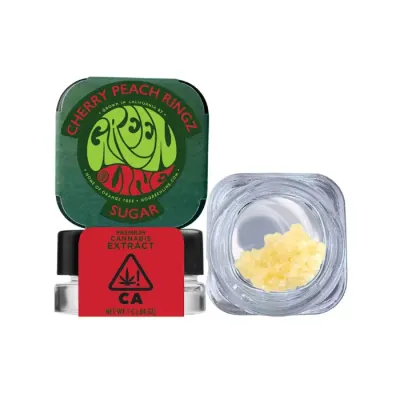 LIVE RESIN SUGAR [1G] CHERRY PEACH RINGZ - 1 G