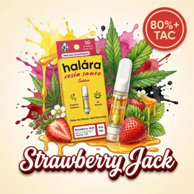 LIVE RESIN SAUCE CARTRIDGE [1G] STRAWBERRY JACK - 1 G product image