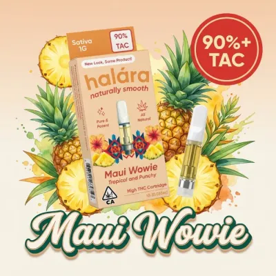 HIGH THC CARTRIDGE [1G] MAUI WOWIE - 1 G