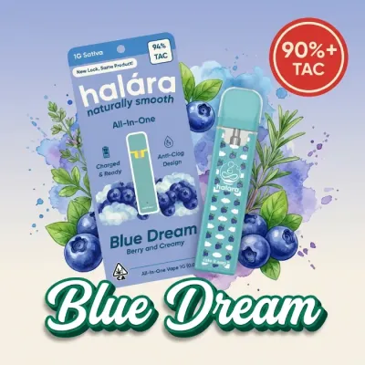 HIGH THC READY TO USE VAPORIZER [1G] BLUE DREAM - 1 G