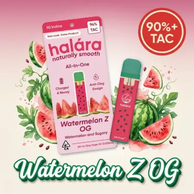 HIGH THC READY TO USE VAPORIZER [1G] WATERMELONZ OG - 1 G