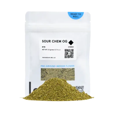 PREGROUND FLOWER [21G] SOUR CHEM OG - 21 G