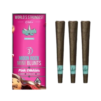 Pink Cookies Infused Mini Pre-roll 3 Pack 1.5G