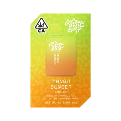 LIVE RESIN READY TO USE VAPORIZER [1G] MANGO SUNSET - 1 G
