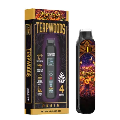 LIVE RESIN READY TO USE VAPORIZOR [1G] MARRAKESH BY MOTLEY TERPZ - 1 G