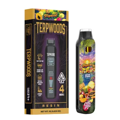 LIVE RESIN READY TO USE VAPORIZOR [1G] TROPICAL BY CASA FLOR - 1 G