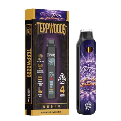 LIVE RESIN READY TO USE VAPORIZOR [1G] PURPLE TERPS BY CASA FLOR - 1 G