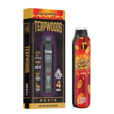 LIVE RESIN READY TO USE VAPORIZOR [1G] ORANGE TWIST BY CASA FLOR - 1 G