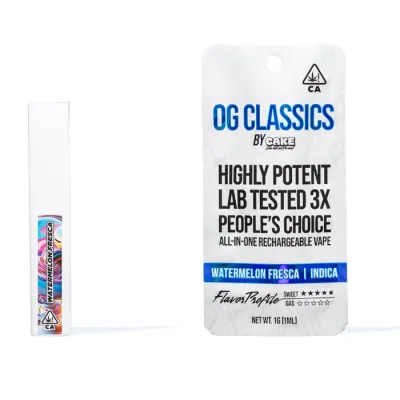 CAKE CLASSIC READY TO USE VAPORIZER [1G] WATERMELON FRESCA - 1 G 1G