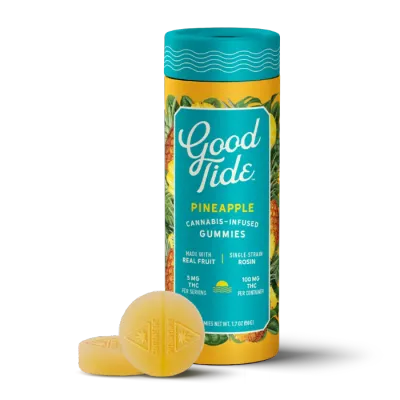 Pineapple Rosin Gummy 10 Pack 100MG