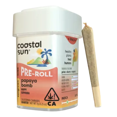 Papaya Bomb Pre-roll 14 Pack 7G