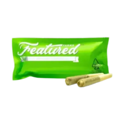 Apple Jack Infused Pre-roll 2 Pack 1G (Featured Farms)