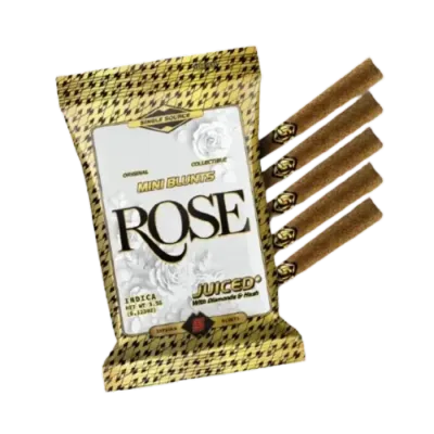 Rose Mini Infused Blunt 5 Pack 3.5G