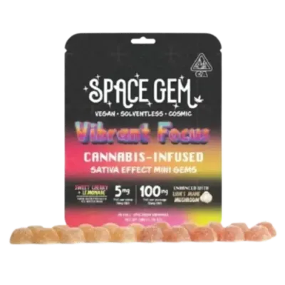 Sativa Effect Mini Gems Gummy 20 Pack 100MG