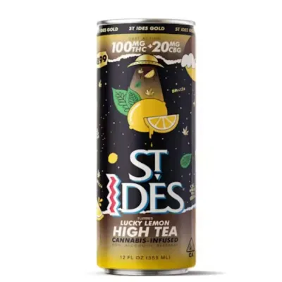 HIGH TEA 12FLOZ [100MG] 5:1 THC:CBG LUCKY LEMON - 100 MG product image