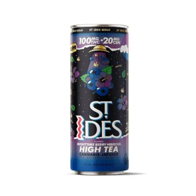 HIGH TEA 12FLOZ [100MG] 5:1 THC:CBN NIGHTTIME BERRY HIBISCUS - 100 MG product image