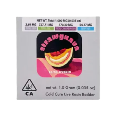 StrawGuava Live Rosin (Tier 2) 1G
