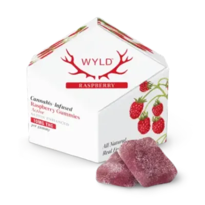 Raspberry Gummy 10 Pack 100MG