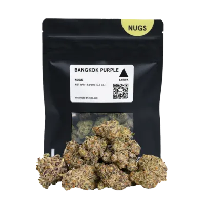 BLACK BAG FLOWER [14G] BANGKOK PURPLE - 14 G product image
