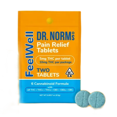 THC Max Pain Relief Tablet 2 Pack 10MG