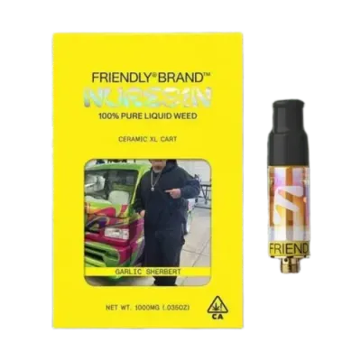 Garlic Sherbert Live Resin Cartridge 1G
