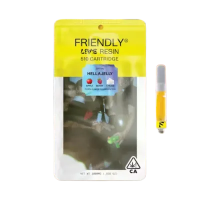 Hella Jelly Live Resin Cartridge 1g