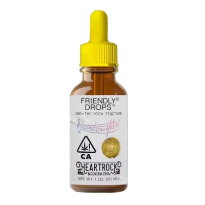 Love Laughter CBD:THC 10:1 Full Spectrum Tincture (Heartrock Mountain Farm) 550MG