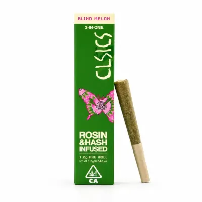 TRIFECTA HASH INFUSED PREROLL [1.2G] BLIND MELON - 1.2 G product image