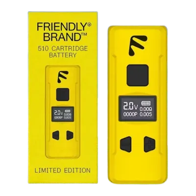 Yellow Adjustable 510 Battery