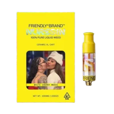 White Cherry Mochi Cured NuResin Cartridge 1G