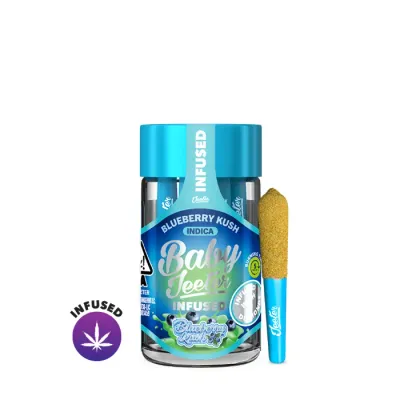 BABY JEETER INFUSED PREROLL 5PK [2.5G] BLUEBERRY KUSH product image
